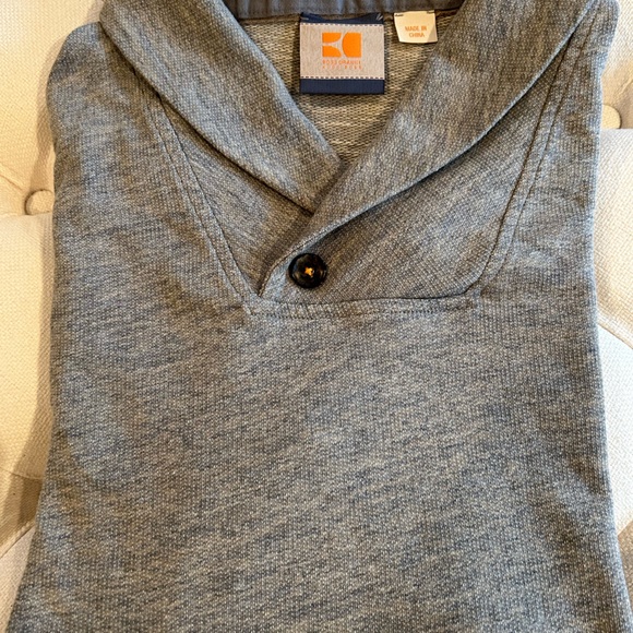 Hugo Boss Orange Men’s Shawl Collar Sweater - Picture 2 of 5